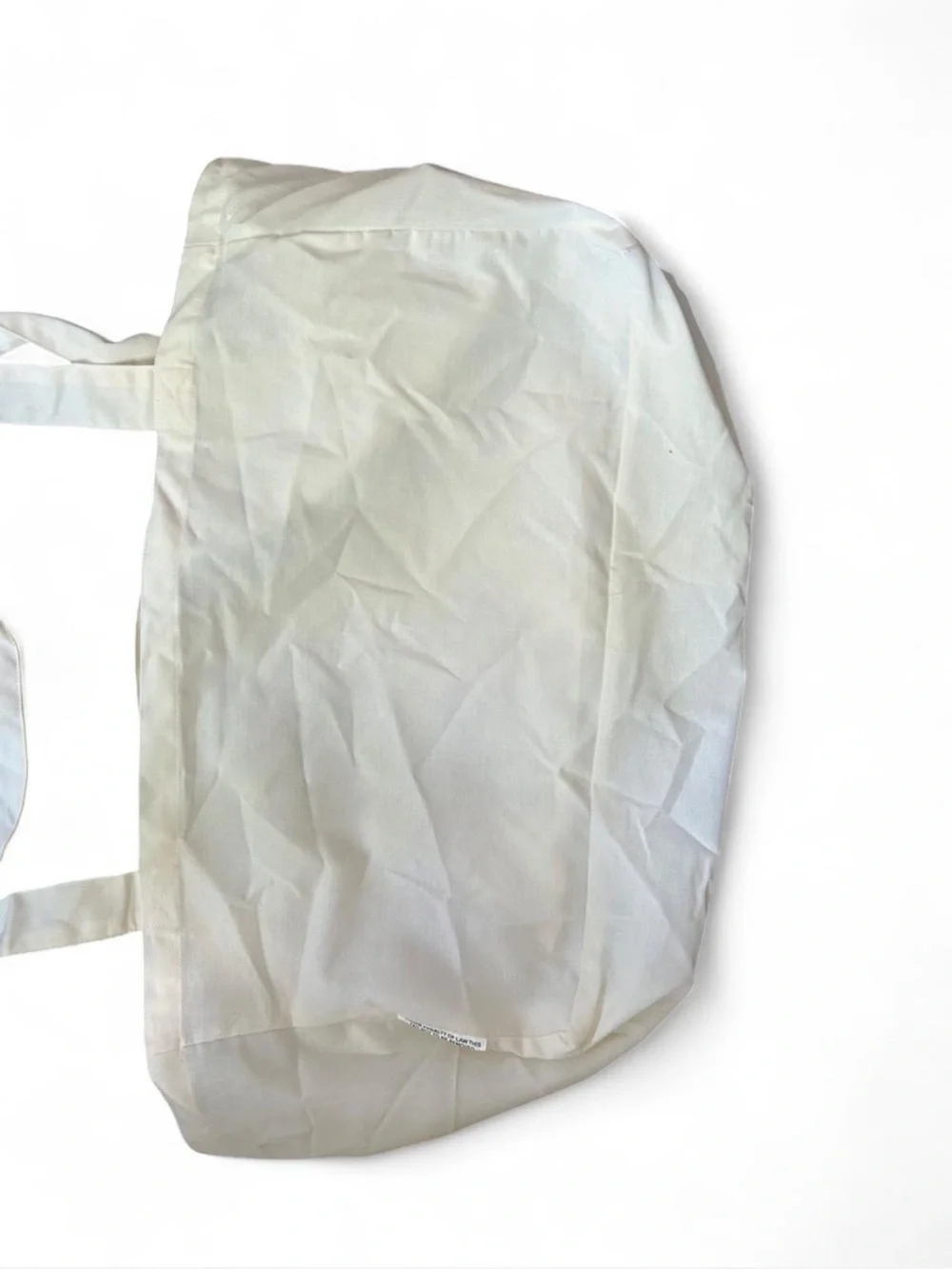 Classic White Cotton Tote Bag - Everyday Carry